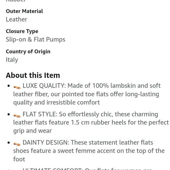 C.paravano slip on &, flats - Picture 4 of 4